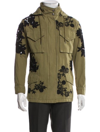 Alice + Olivia Floral Print Utility Jacket