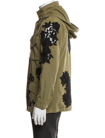 Alice + Olivia Floral Print Utility Jacket