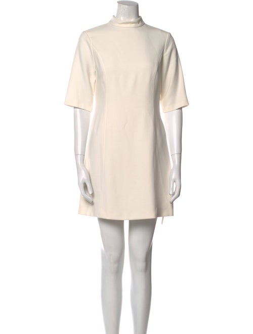 Alice + Olivia Mock Neck Mini Dress