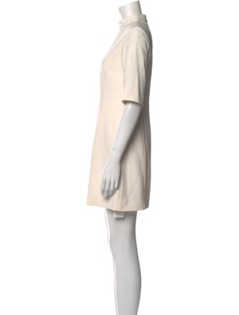 Alice + Olivia Mock Neck Mini Dress