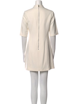 Alice + Olivia Mock Neck Mini Dress