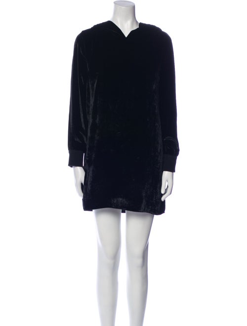 Alice + Olivia Cowl Neck Mini Dress