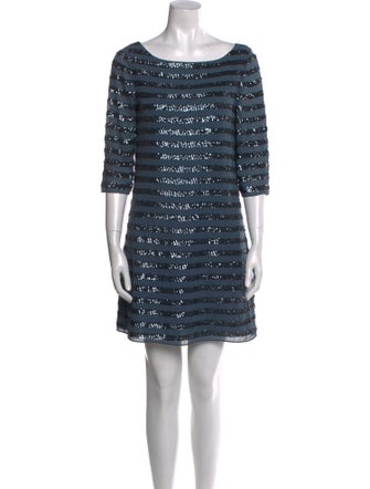 Alice + Olivia Silk Mini Dress