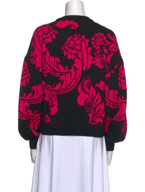 Alice + Olivia Wool Printed Sweater