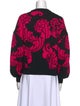 Alice + Olivia Wool Printed Sweater