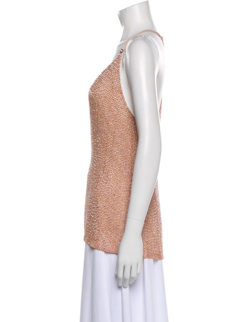 Alice + Olivia Silk V-Neck Top