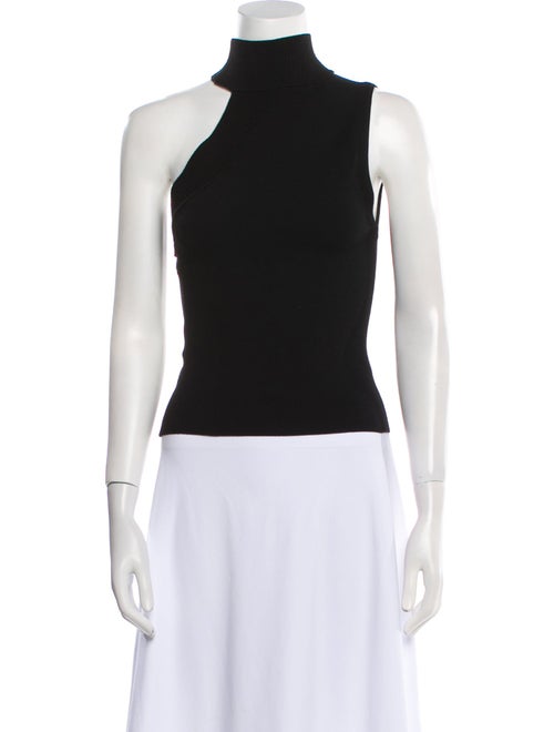 Alice + Olivia Turtleneck Sleeveless Top