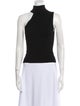 Alice + Olivia Turtleneck Sleeveless Top