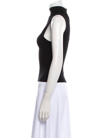 Alice + Olivia Turtleneck Sleeveless Top