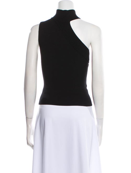 Alice + Olivia Turtleneck Sleeveless Top