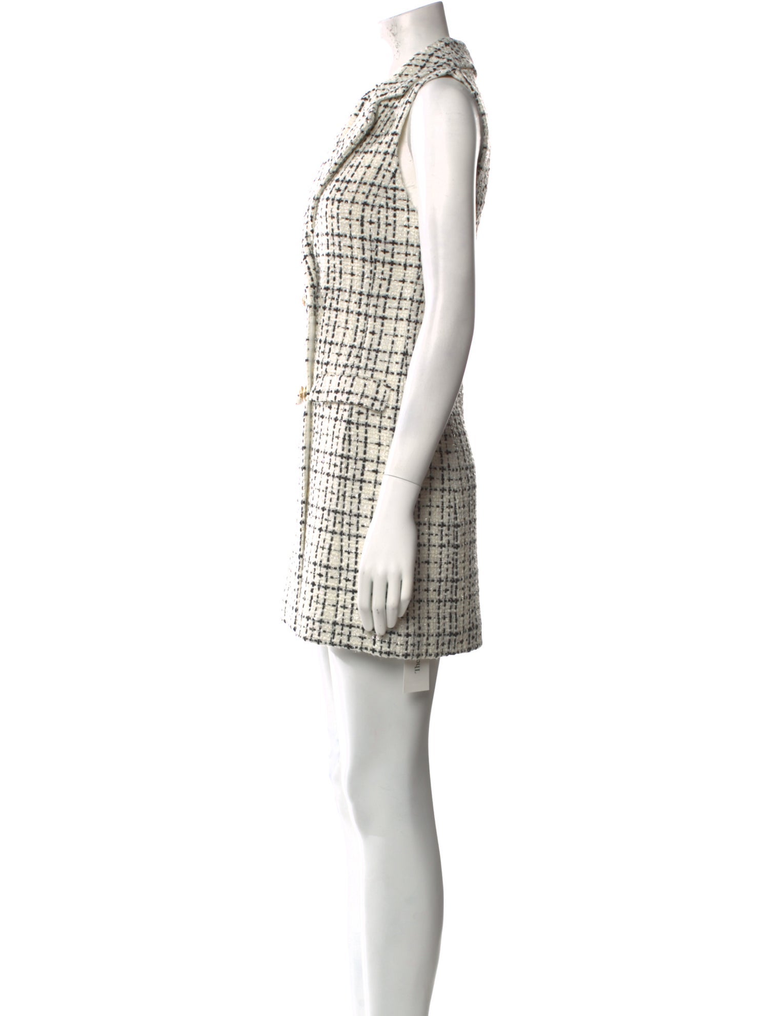 Alice + Olivia Plaid Print Mini Dress w/ Tags