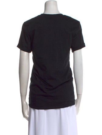 Alice + Olivia Graphic Print Crew Neck T-Shirt