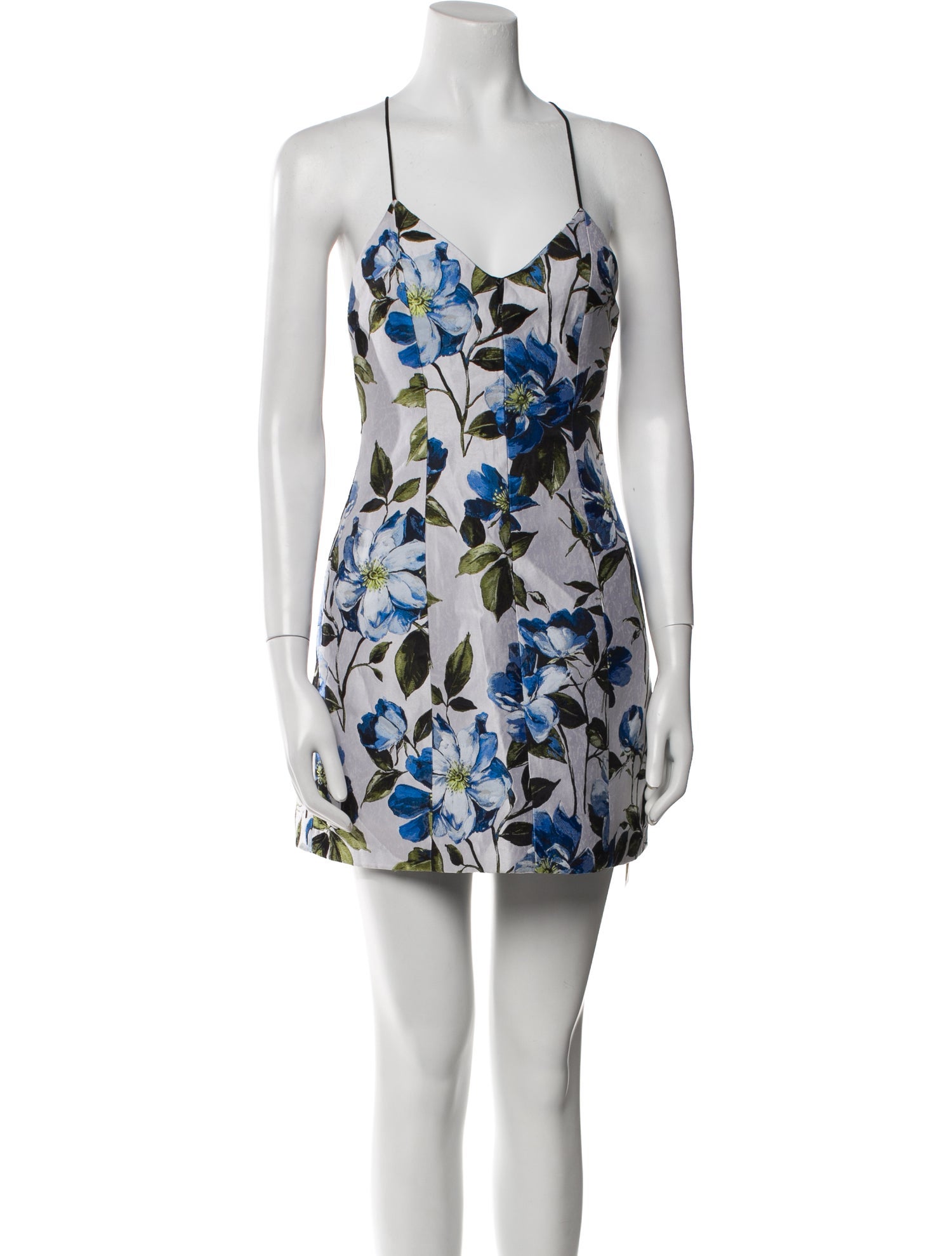 Alice + Olivia Floral Print Mini Dress