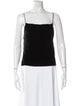 Alice + Olivia Square Neckline Sleeveless Top