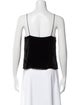 Alice + Olivia Square Neckline Sleeveless Top