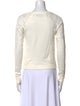 Alice + Olivia Bateau Neckline Long Sleeve Sweatshirt