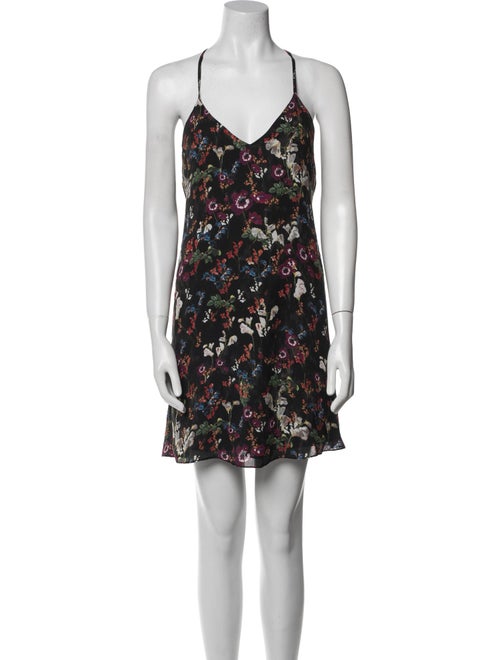 Alice + Olivia Silk Mini Dress