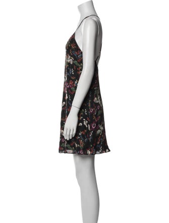 Alice + Olivia Silk Mini Dress