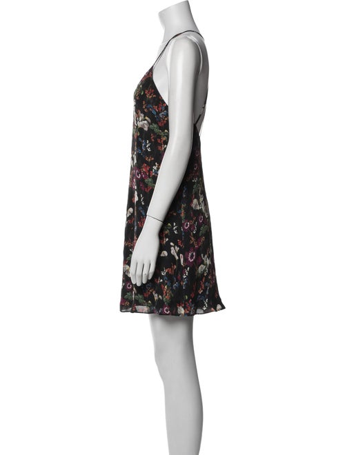 Alice + Olivia Silk Mini Dress