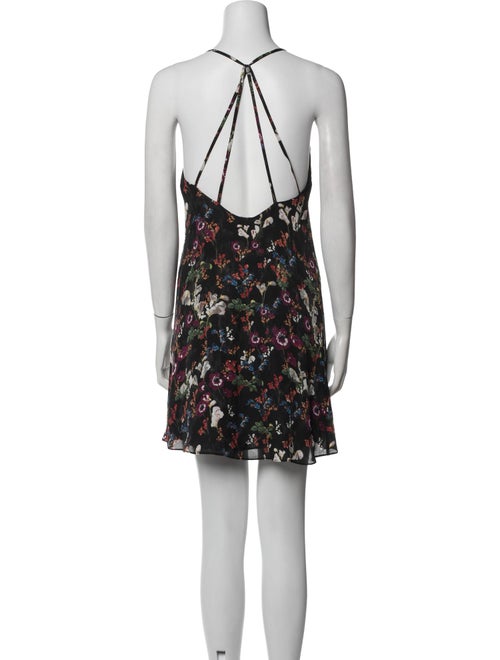 Alice + Olivia Silk Mini Dress