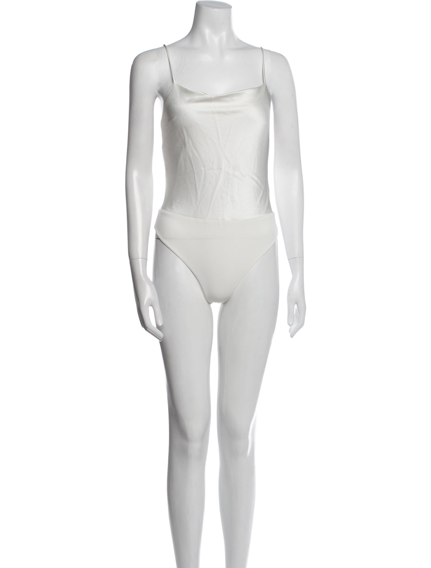 Alice + Olivia Square Neckline Sleeveless Bodysuit