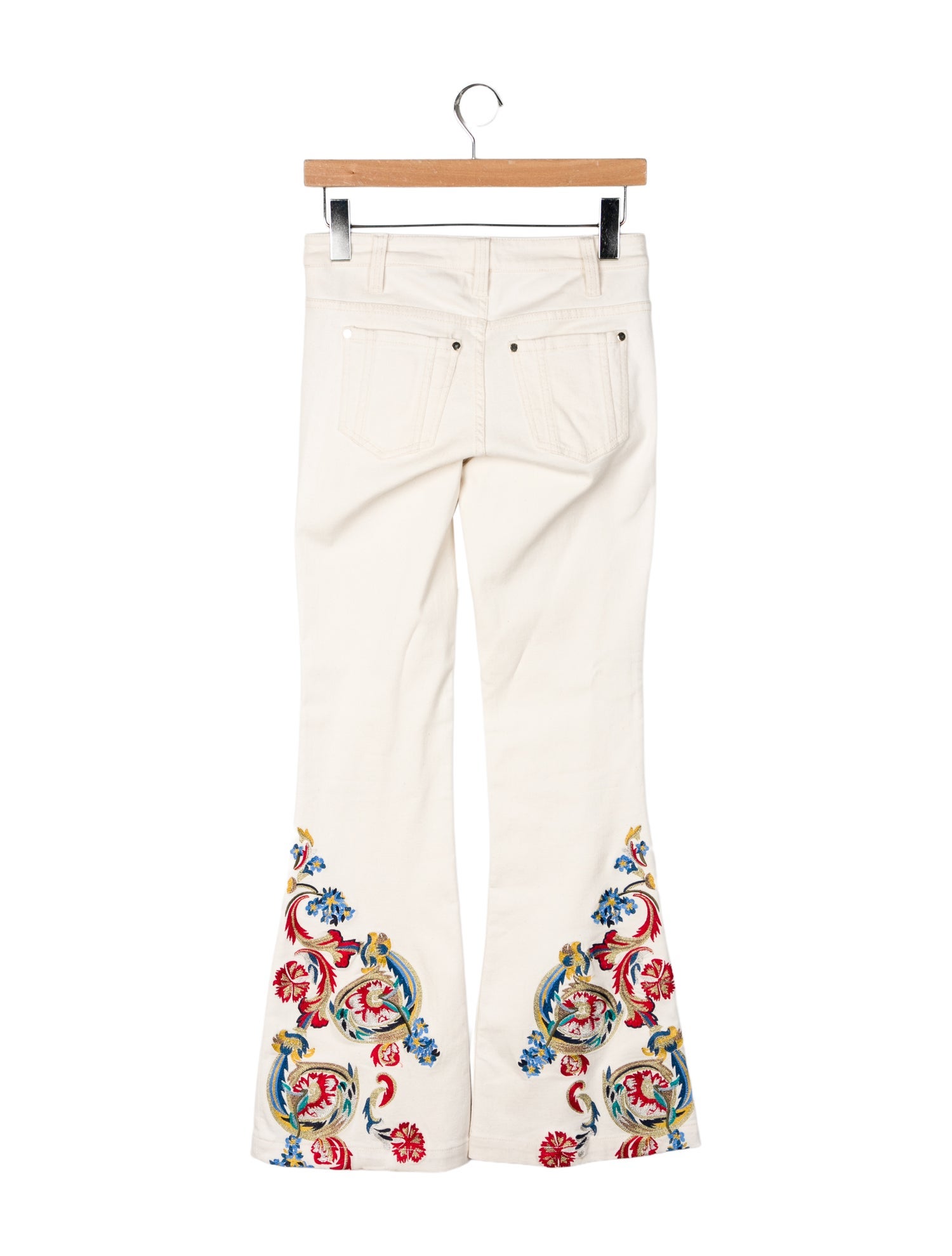 Alice + Olivia High-Rise Wide Leg Jeans