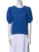 Alice + Olivia Crew Neck Short Sleeve Sweatshirt