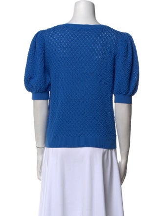 Alice + Olivia Crew Neck Short Sleeve Sweatshirt