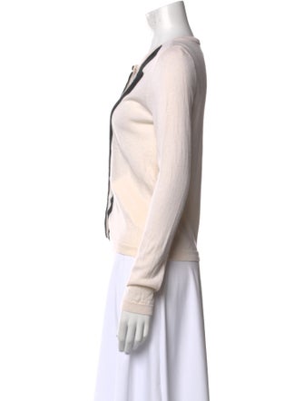 Alice + Olivia Printed Crew Neck Sweater