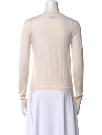 Alice + Olivia Printed Crew Neck Sweater