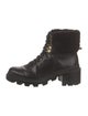 Alice + Olivia Leather Combat Boots