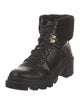 Alice + Olivia Leather Combat Boots
