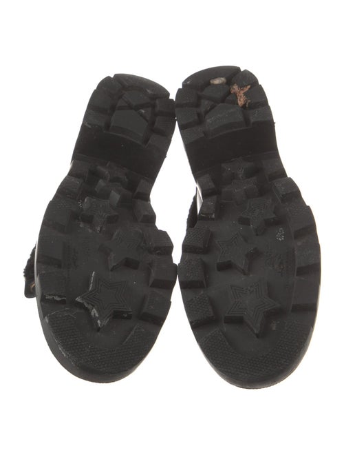 Alice + Olivia Leather Combat Boots