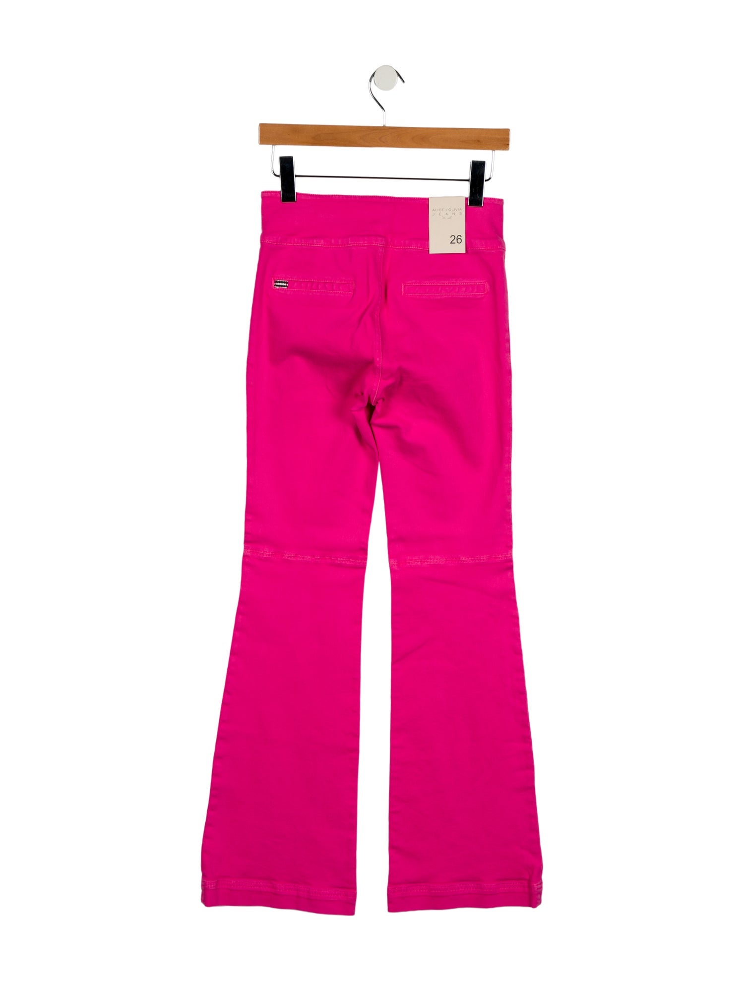 Alice + Olivia Mid-Rise Wide Leg Jeans w/ Tags