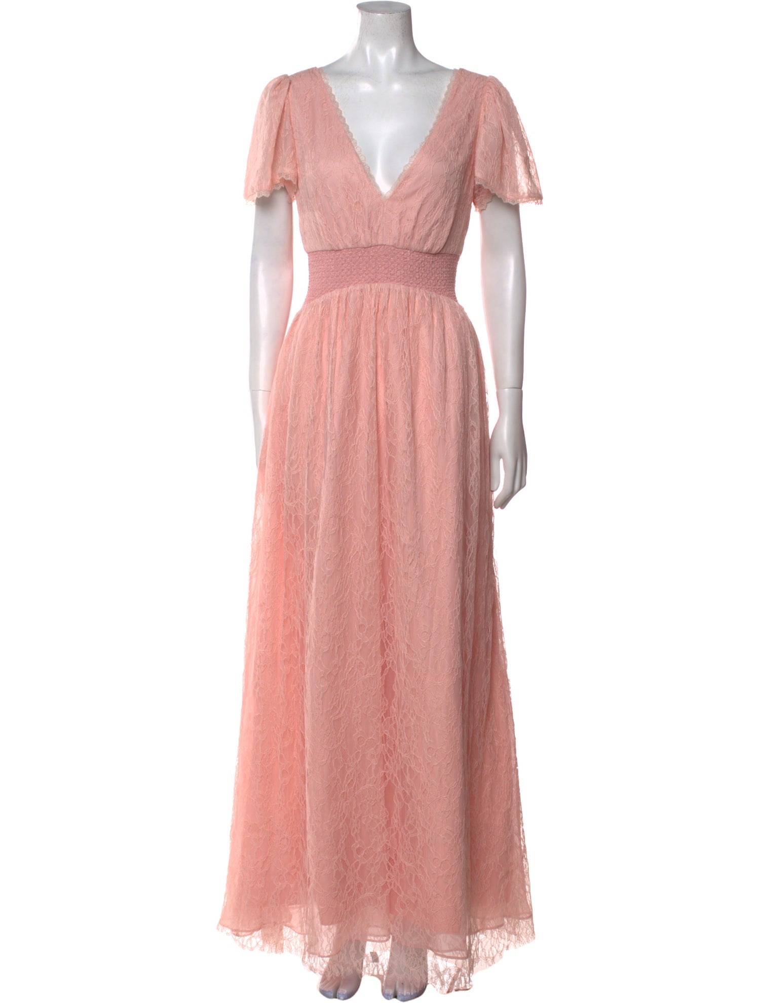 Alice + Olivia V-Neck Long Dress w/ Tags