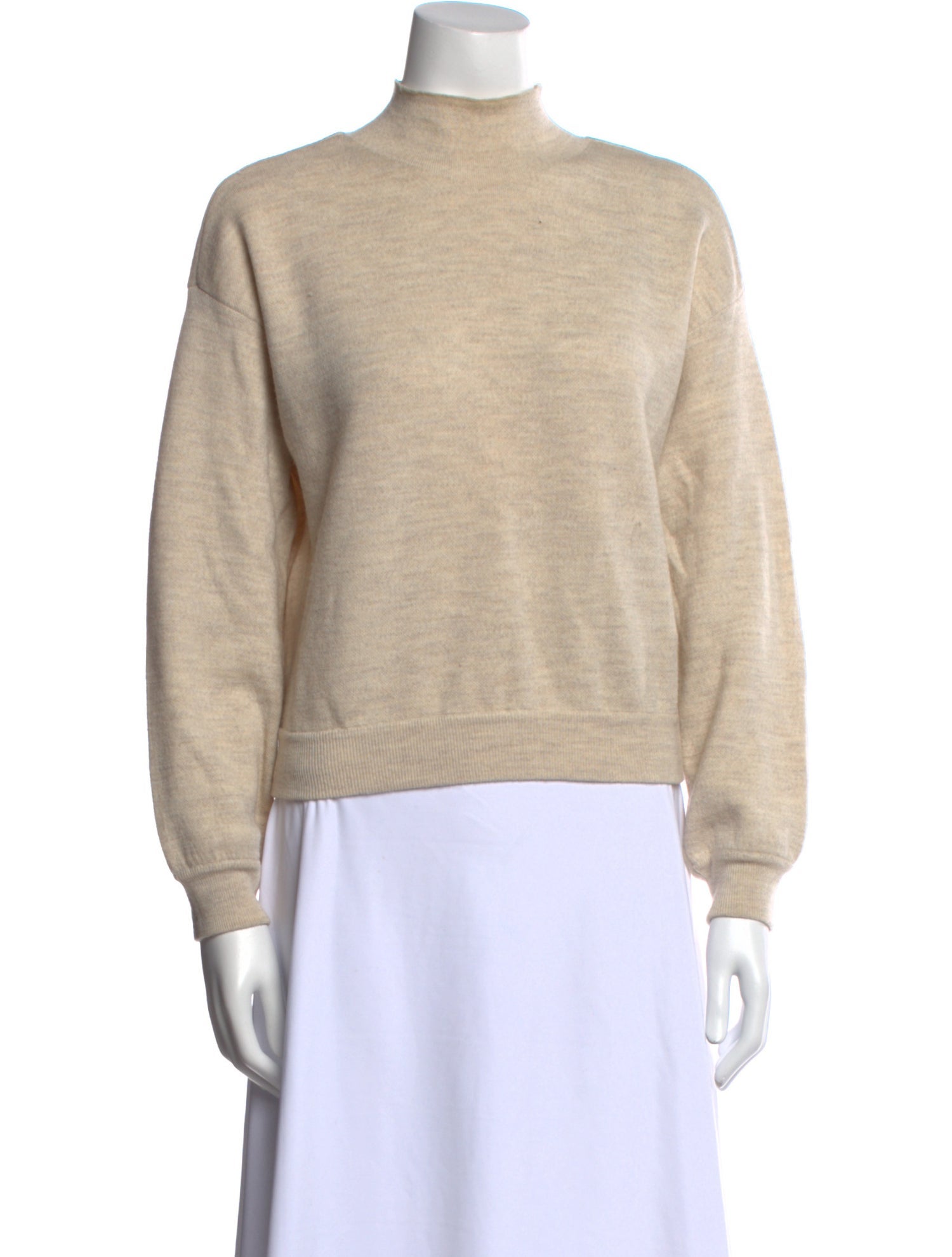 Alice + Olivia Wool Mock Neck Sweater