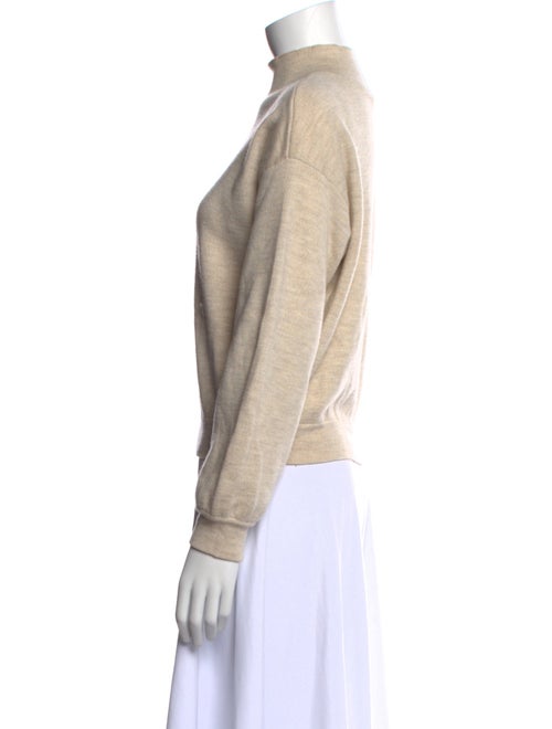 Alice + Olivia Wool Mock Neck Sweater