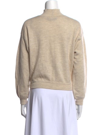 Alice + Olivia Wool Mock Neck Sweater