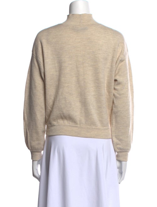 Alice + Olivia Wool Mock Neck Sweater