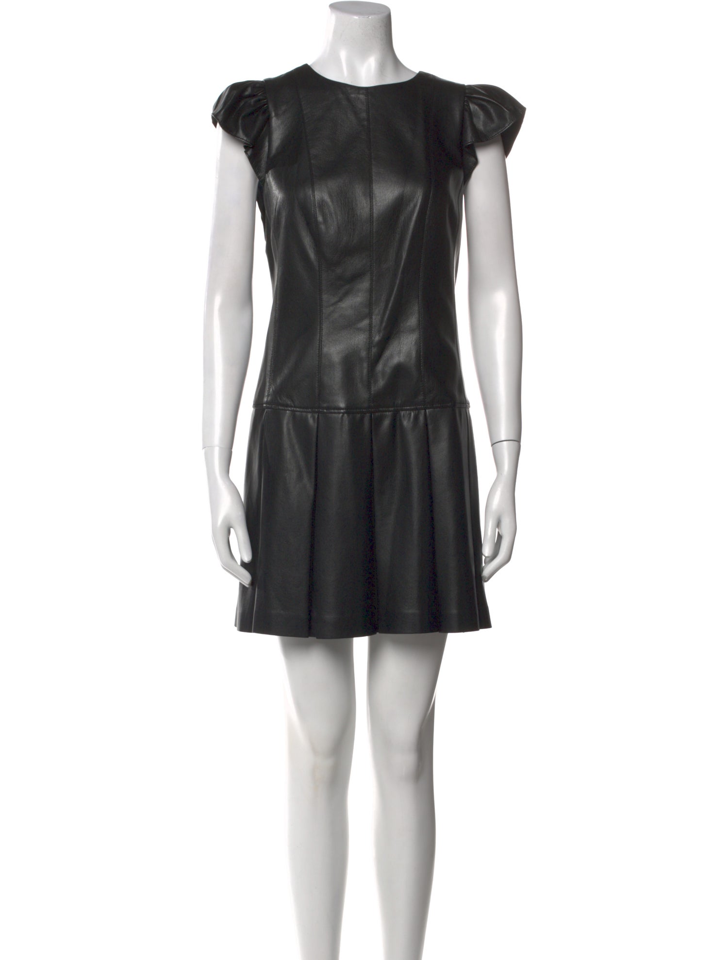 Alice + Olivia Crew Neck Mini Dress