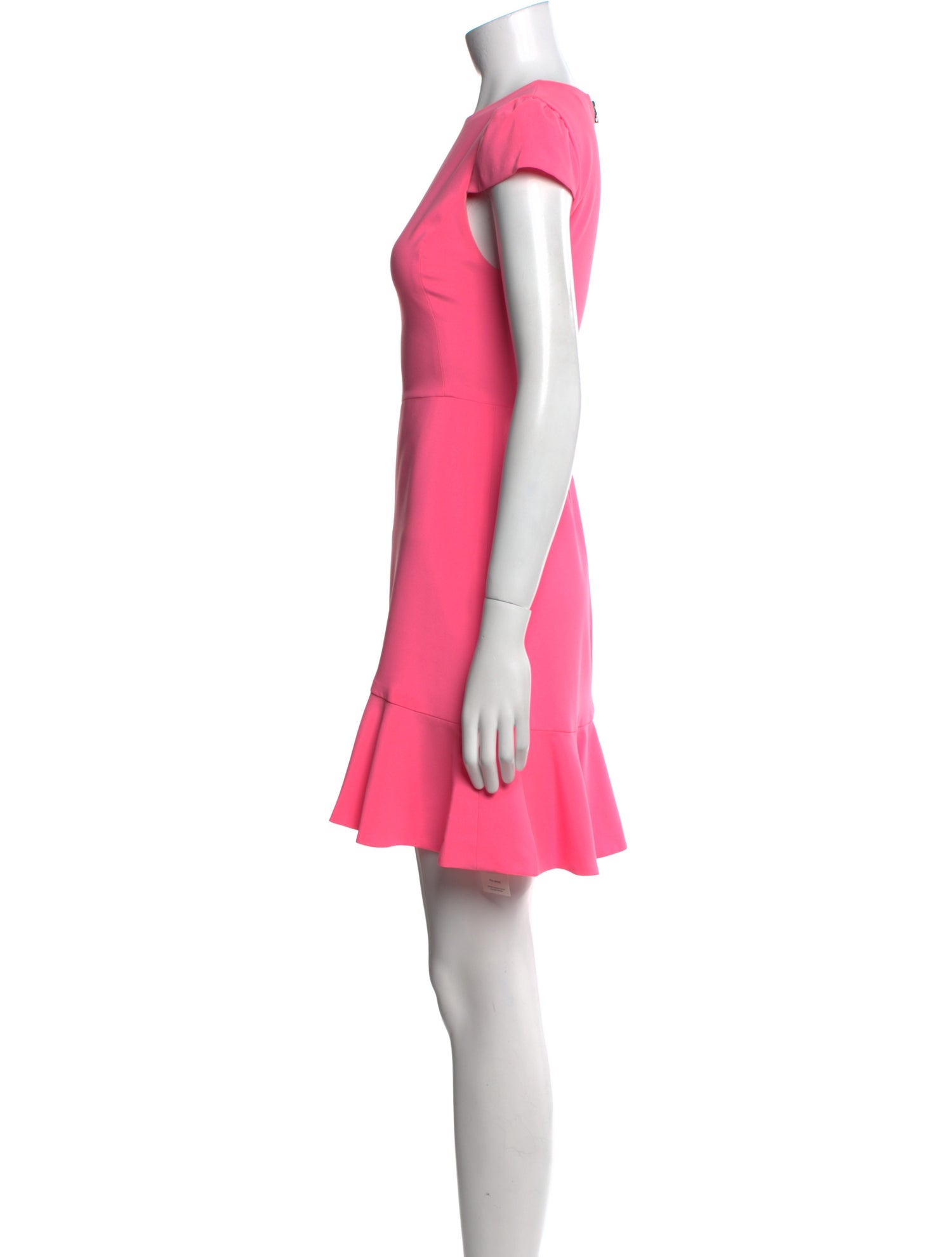 Alice + Olivia Crew Neck Mini Dress