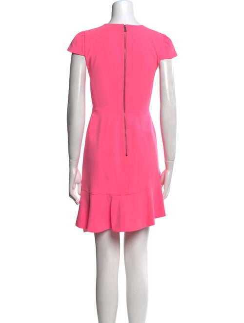 Alice + Olivia Crew Neck Mini Dress