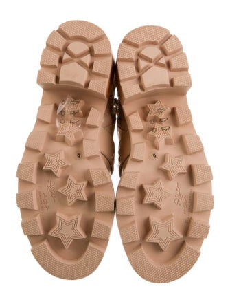 Alice + Olivia Patent Leather Combat Boots