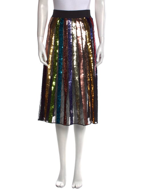 Alice + Olivia Lace Pattern Mini Skirt