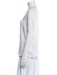 Alice + Olivia Linen Bateau Neckline Sweatshirt