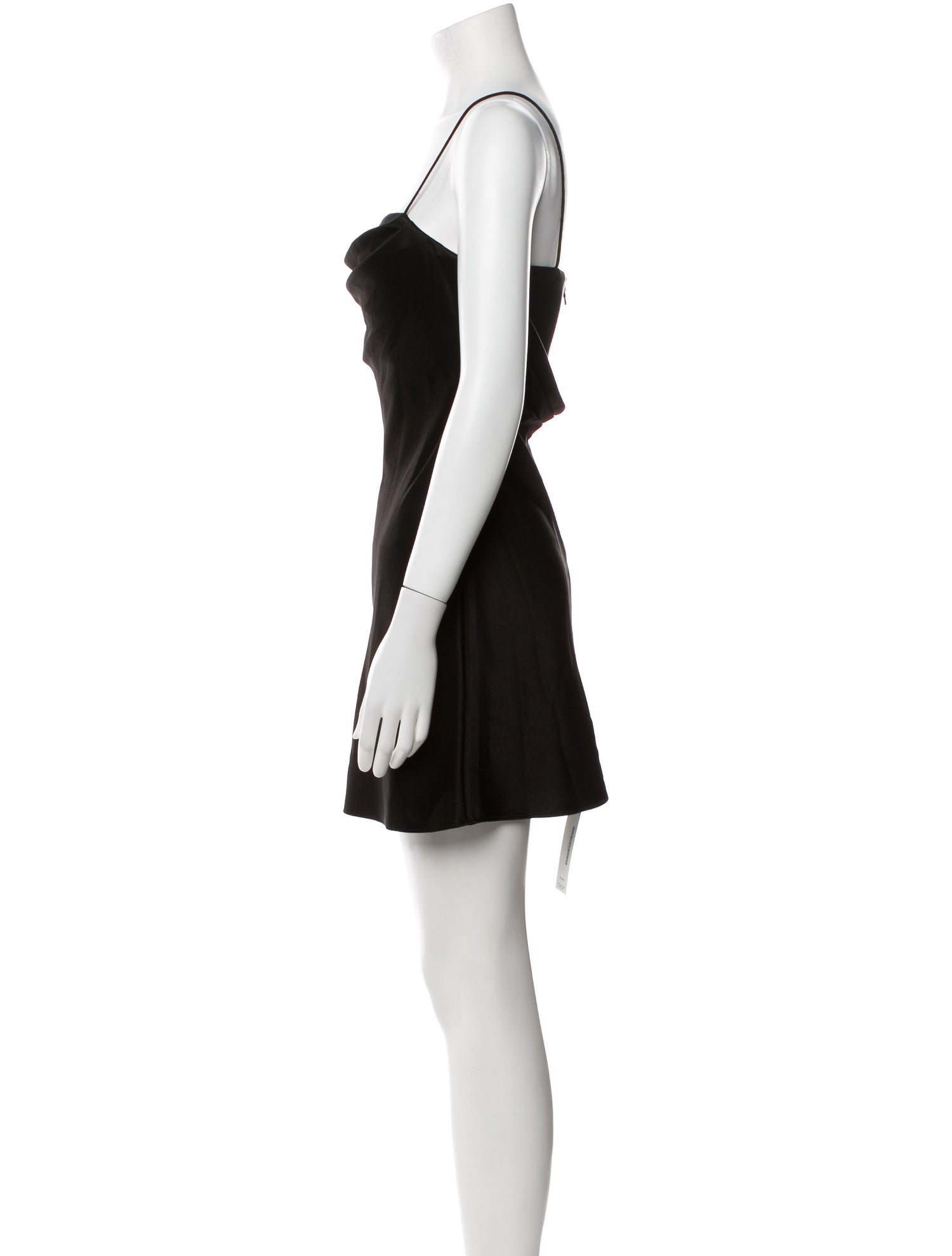 Alice + Olivia Cowl Neck Mini Dress