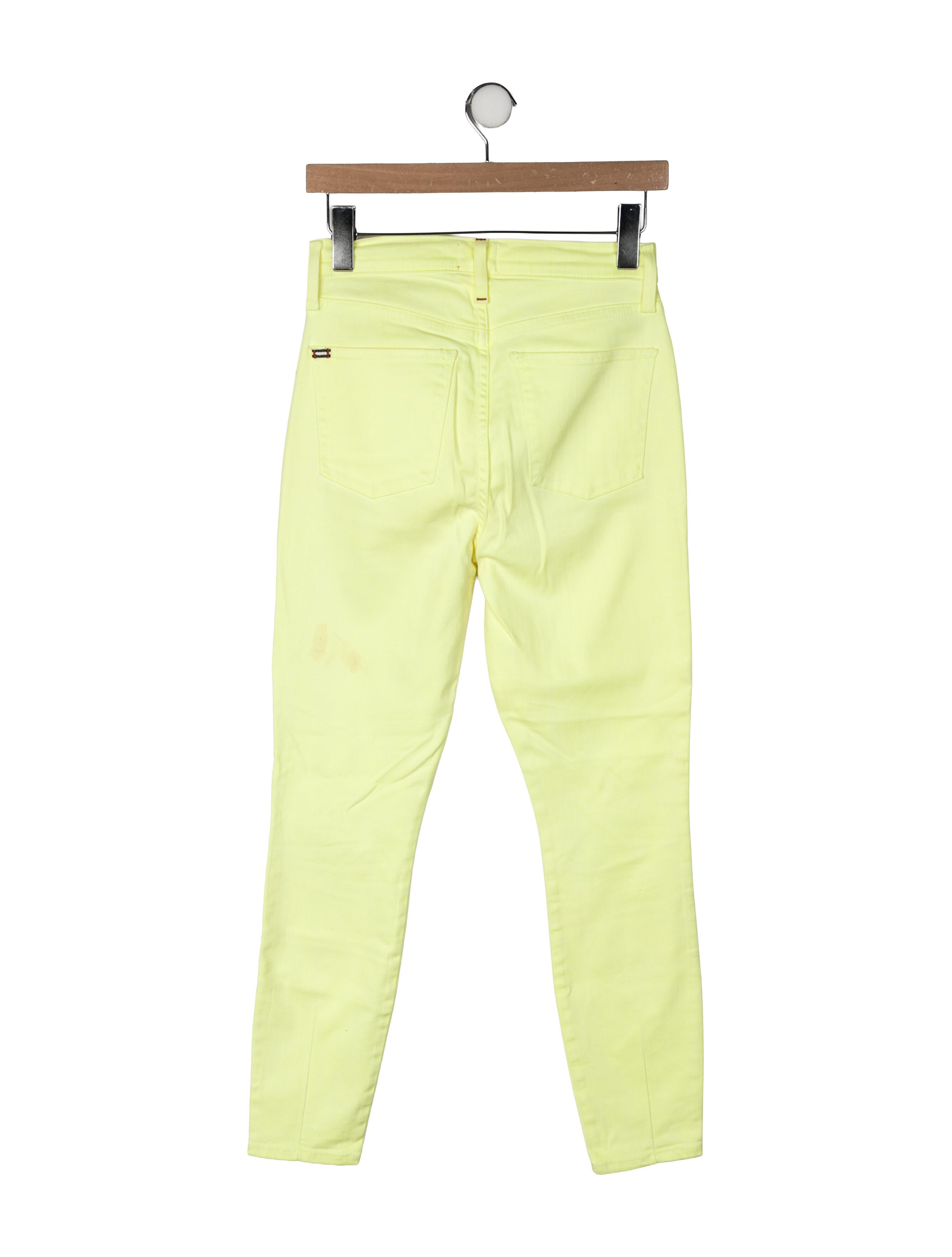 Alice + Olivia High-Rise Straight Leg Jeans