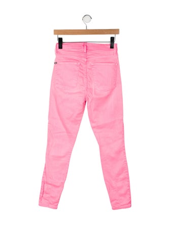 Alice + Olivia High-Rise Skinny Leg Jeans