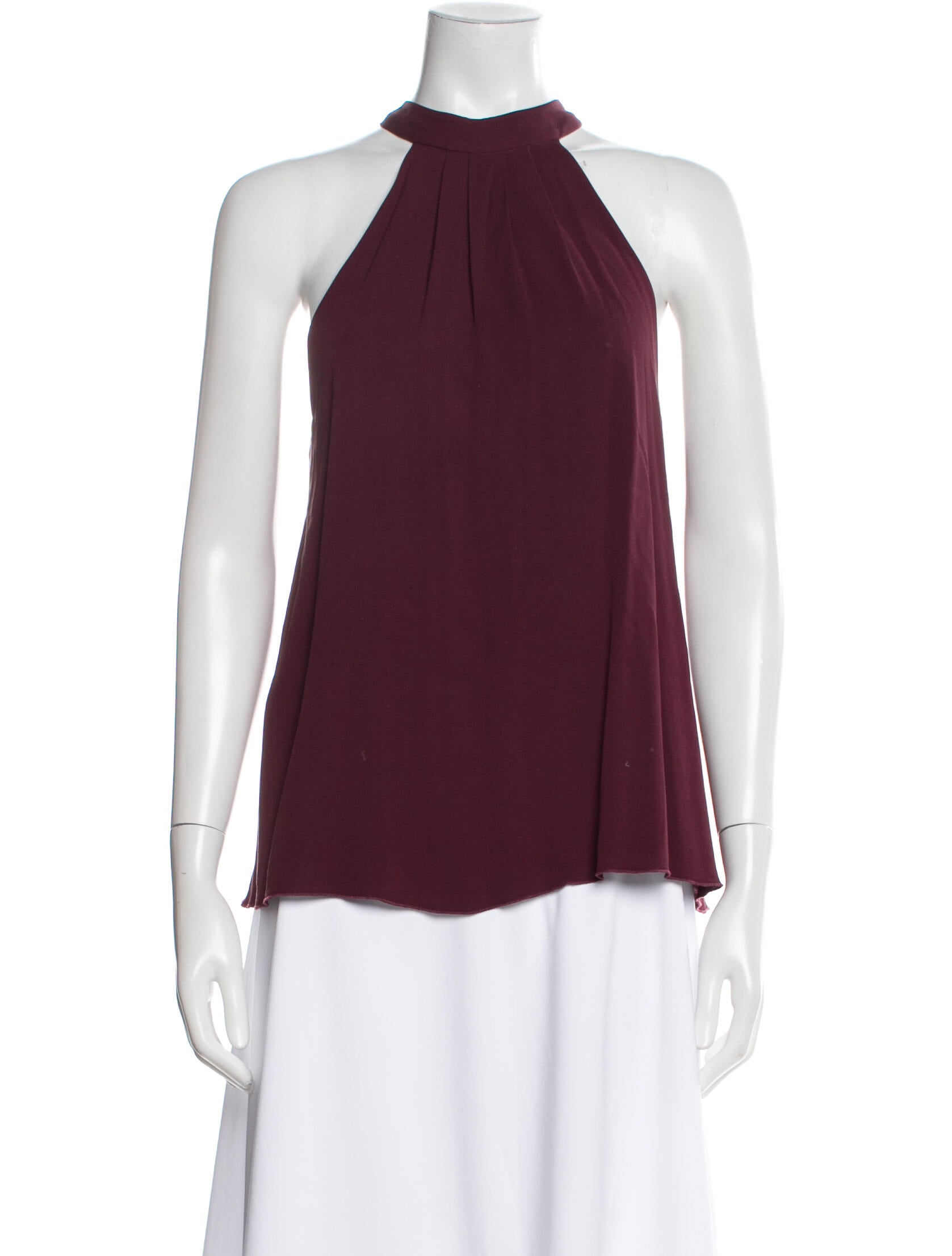 Alice + Olivia Silk Halterneck Blouse