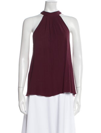 Alice + Olivia Silk Halterneck Blouse